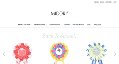 Desktop Screenshot of midoriribbon.com